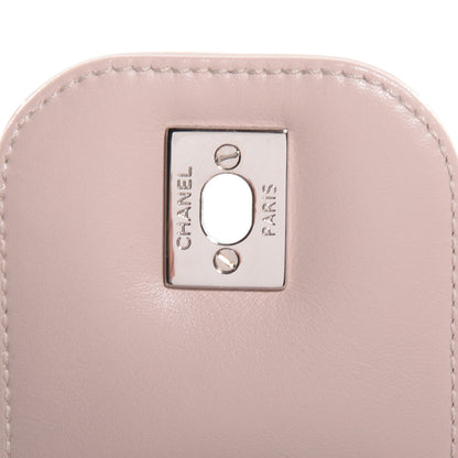Chanel Patent Horizontal Quilted Jumbo Flap Light Pink 6 of 9