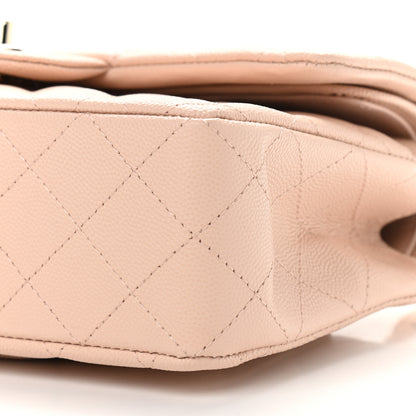 Chanel Caviar Quilted Small Double Flap Beige 9 of 9