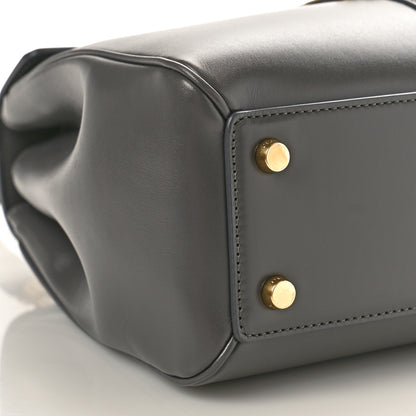 Celine Satinated Calfskin Small 16 Top Handle Bag Gray 7 of 8
