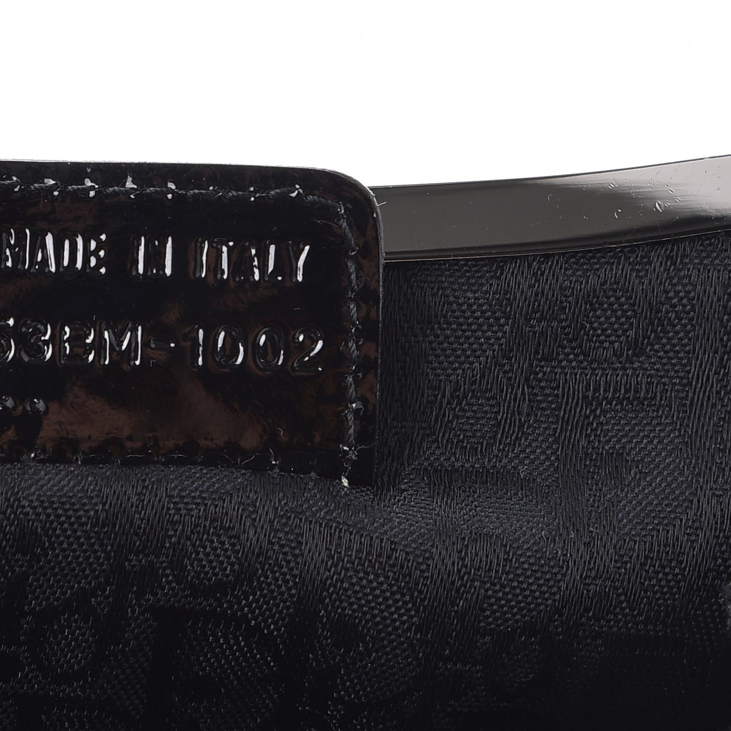Nylon Mini Saddle Bag Black