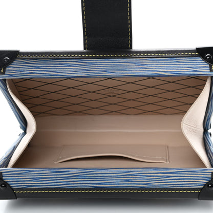 Louis Vuitton Epi Petite Malle Denim Light 4 of 5