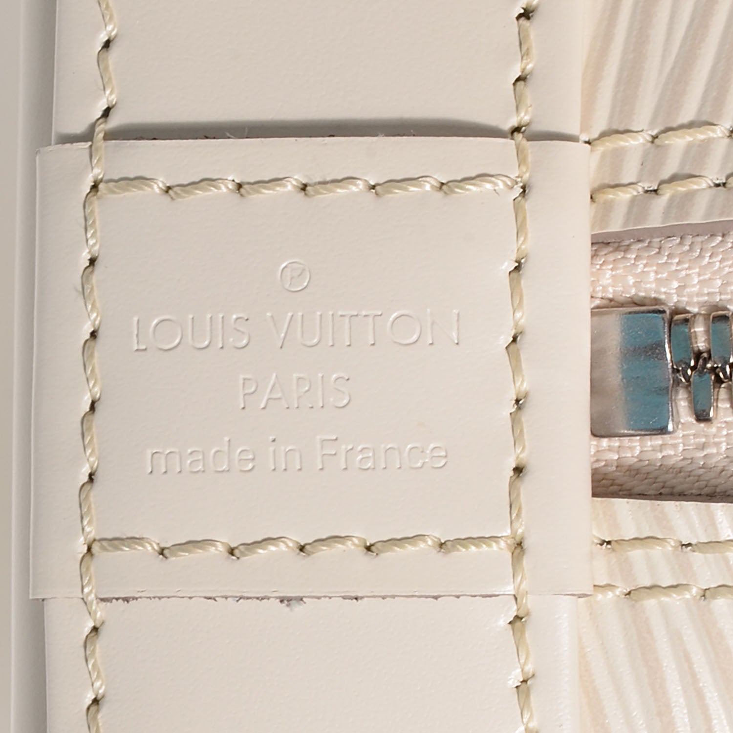 Louis Vuitton Epi Alma BB Ivory 8 of 8