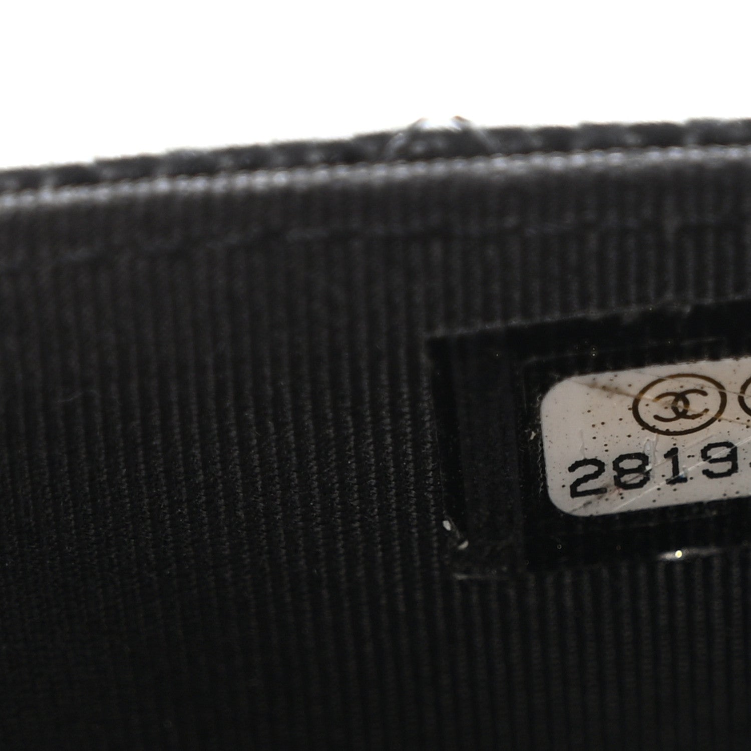Chanel Caviar Quilted Flap Card Holder Wallet Black 7 of 7