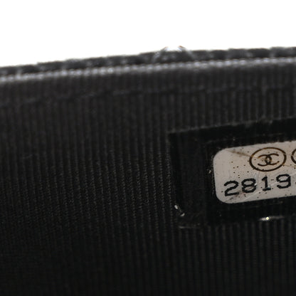 Chanel Caviar Quilted Flap Card Holder Wallet Black 7 of 7