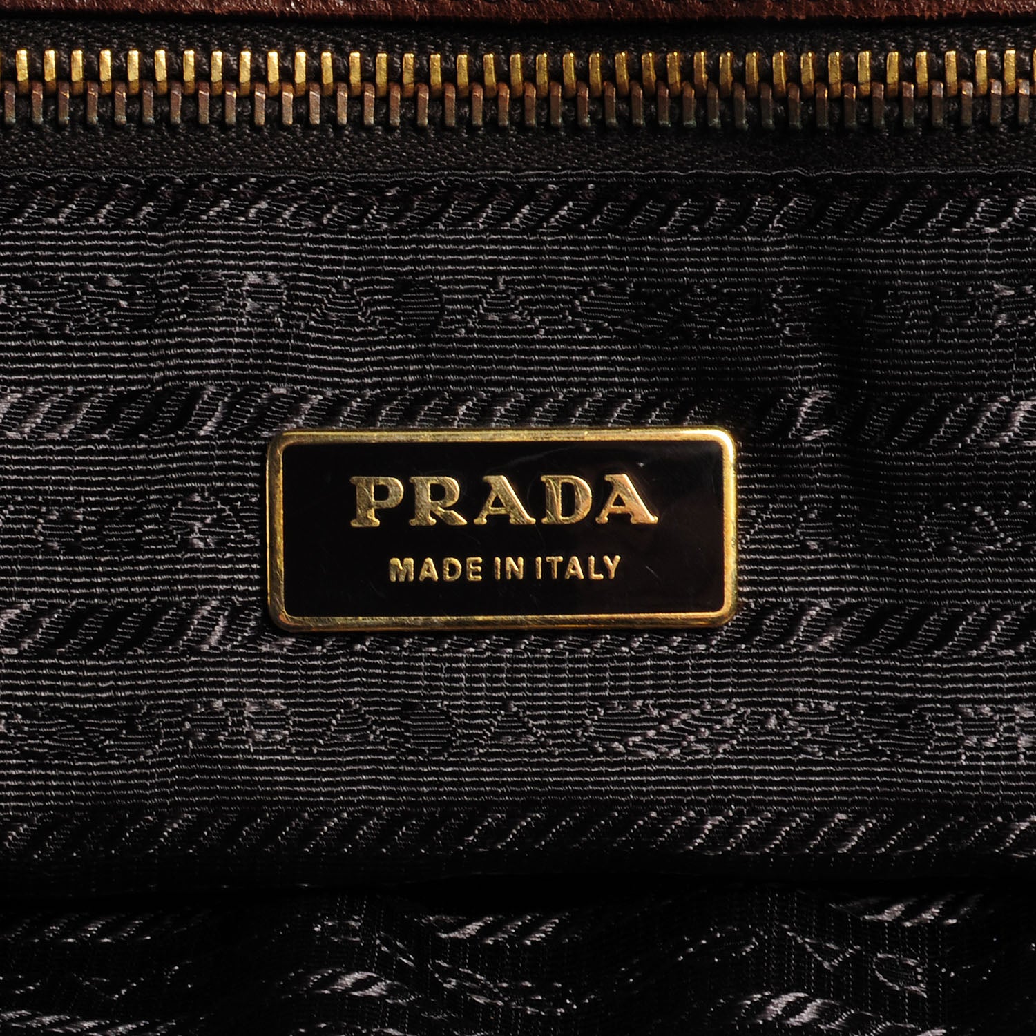 Prada Nappa Gaufre Antik Tote Noce 7 of 10