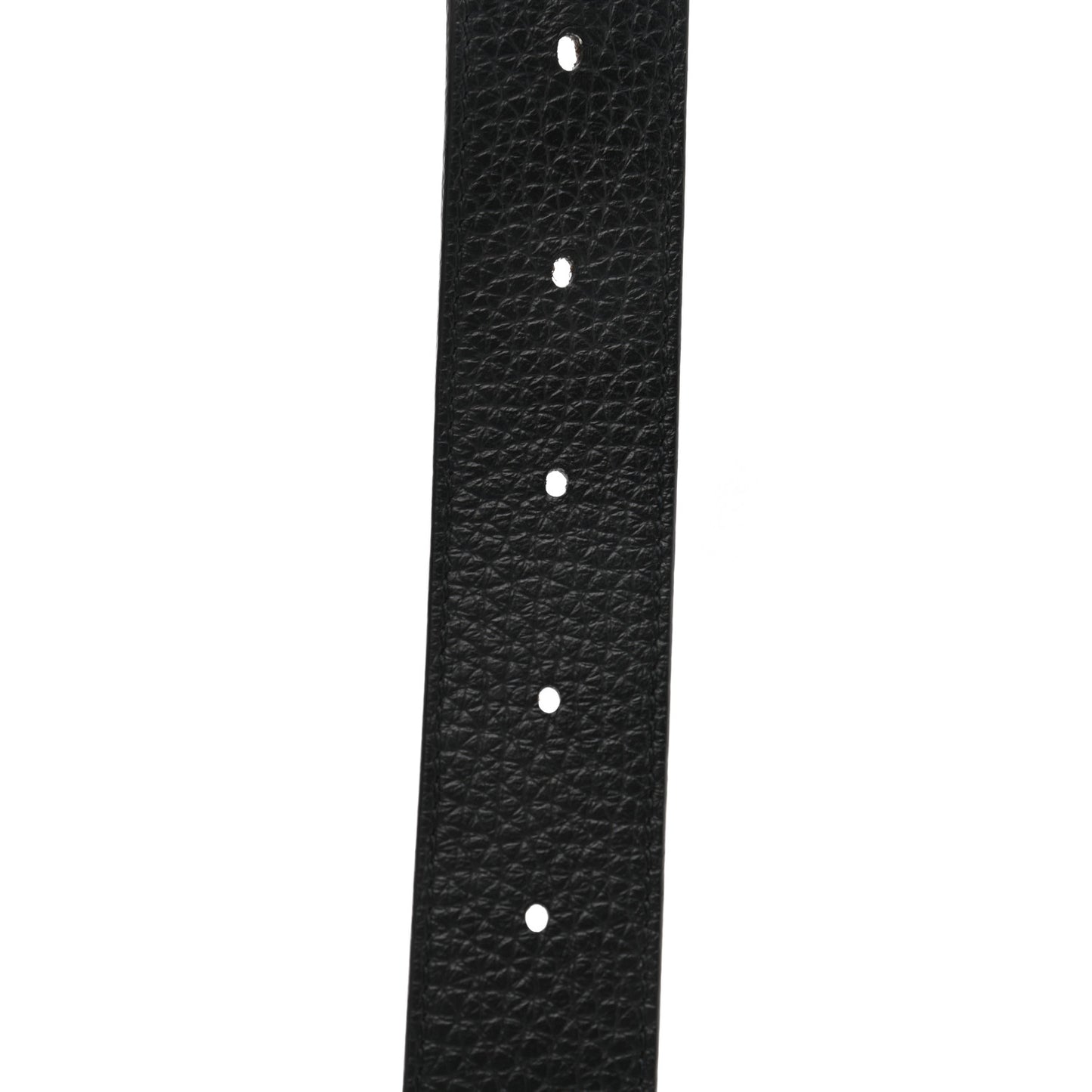 Calfskin 30mm LV Initiales Belt 75 30 Black