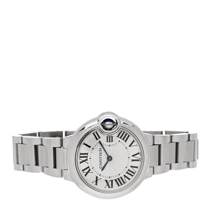 Cartier Stainless Steel 33mm Ballon Bleu De Cartier Quartz Watch 2 of 5