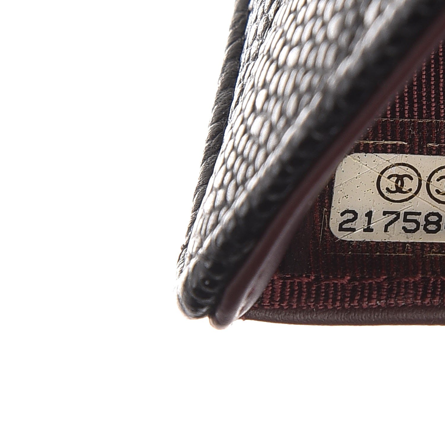 Chanel Caviar Quilted Zipped Pocket Wallet Black 8 of 8