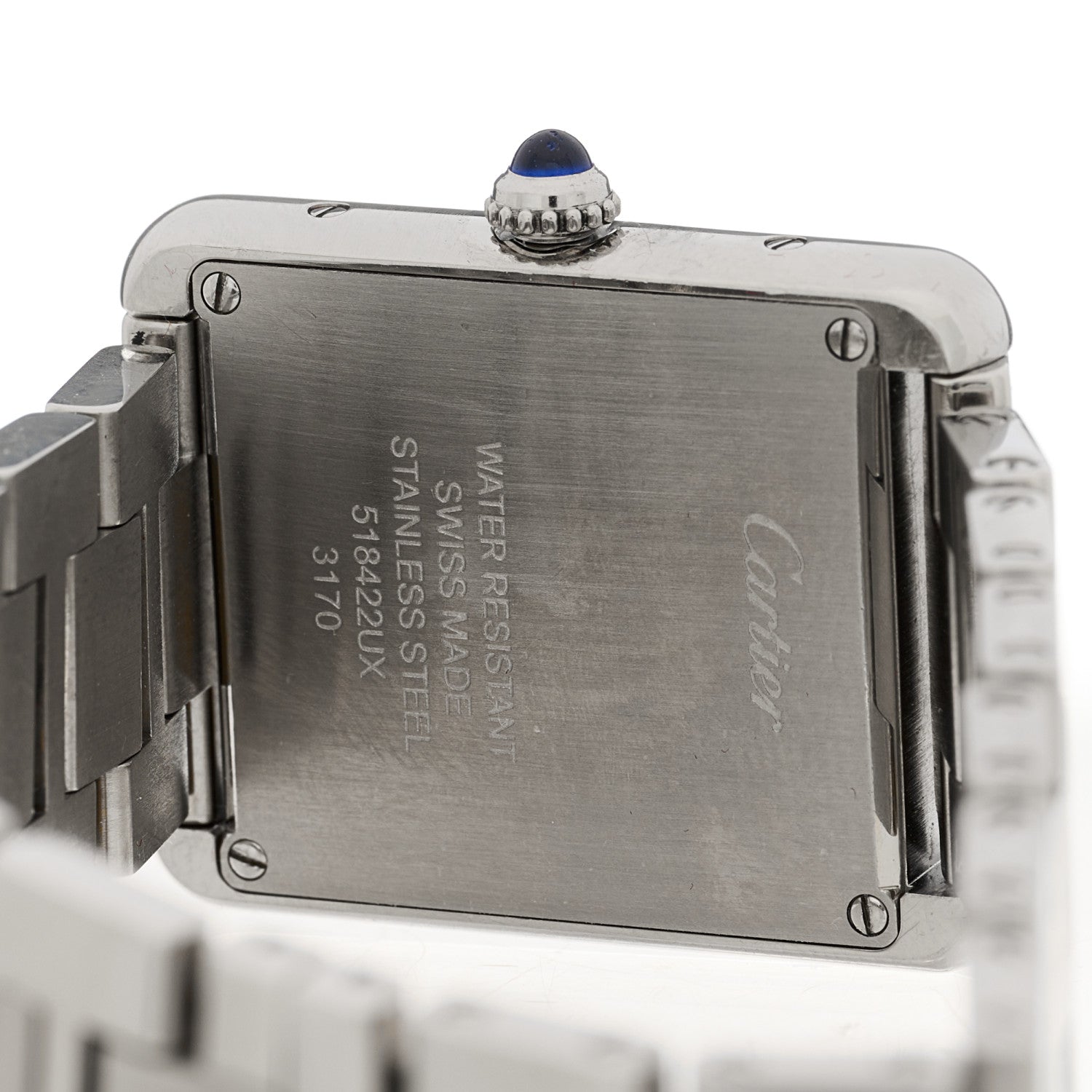 Cartier Stainless Steel 24mm Tank Solo Quartz Watch 4 of 6