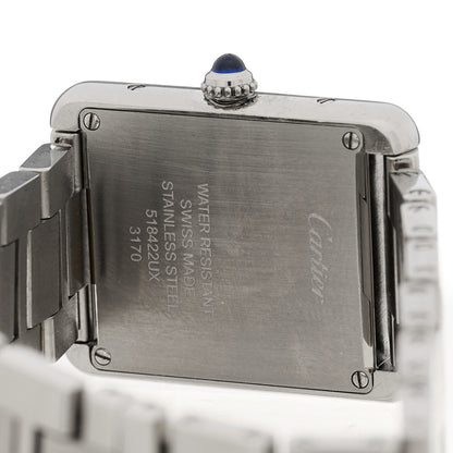 Cartier Stainless Steel 24mm Tank Solo Quartz Watch 4 of 6