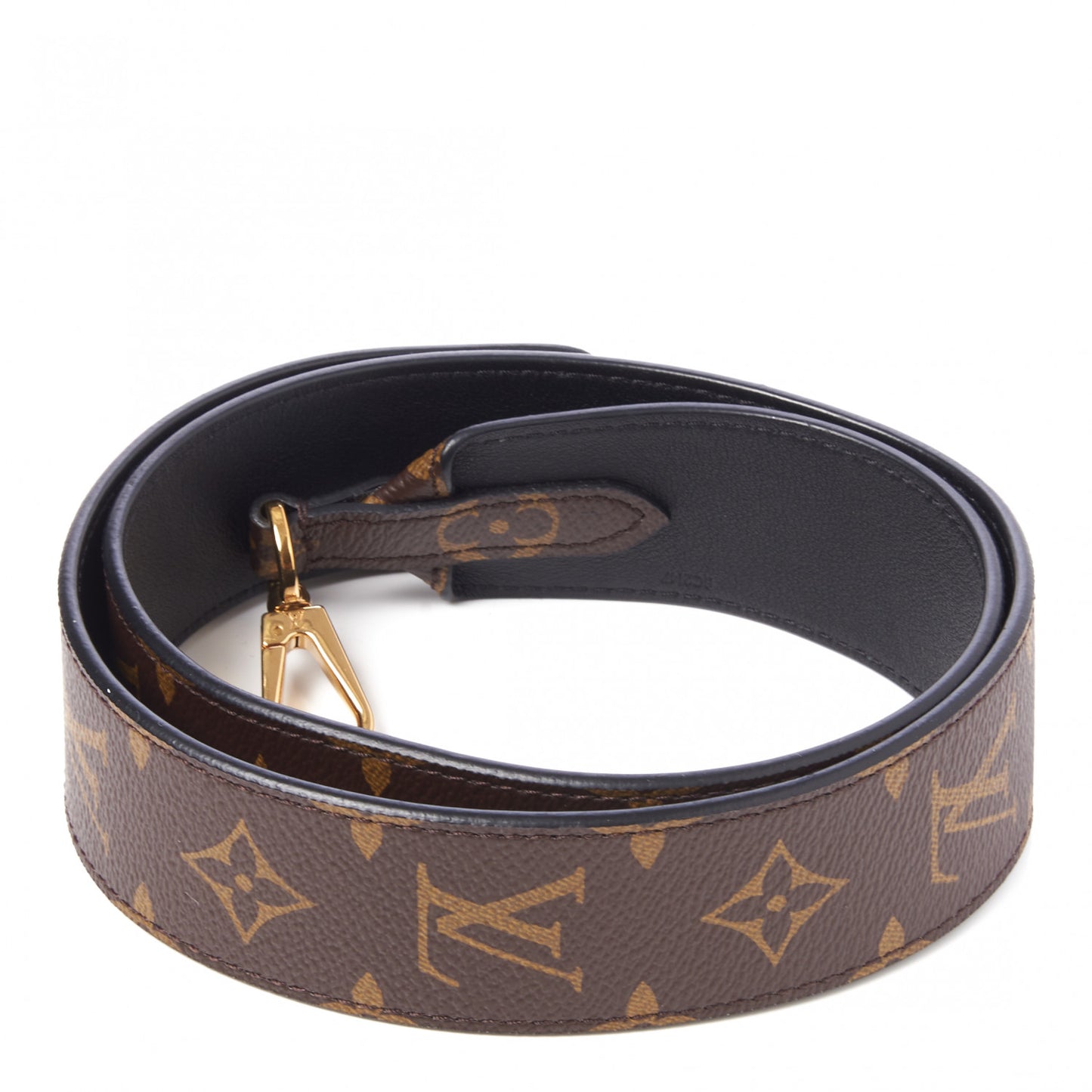 Monogram Bandouliere Shoulder Strap Black