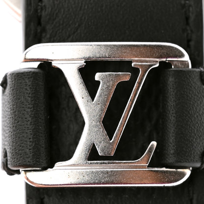 Louis Vuitton Damier Infini LV Dragonne Key Holder Onyx 5 of 6