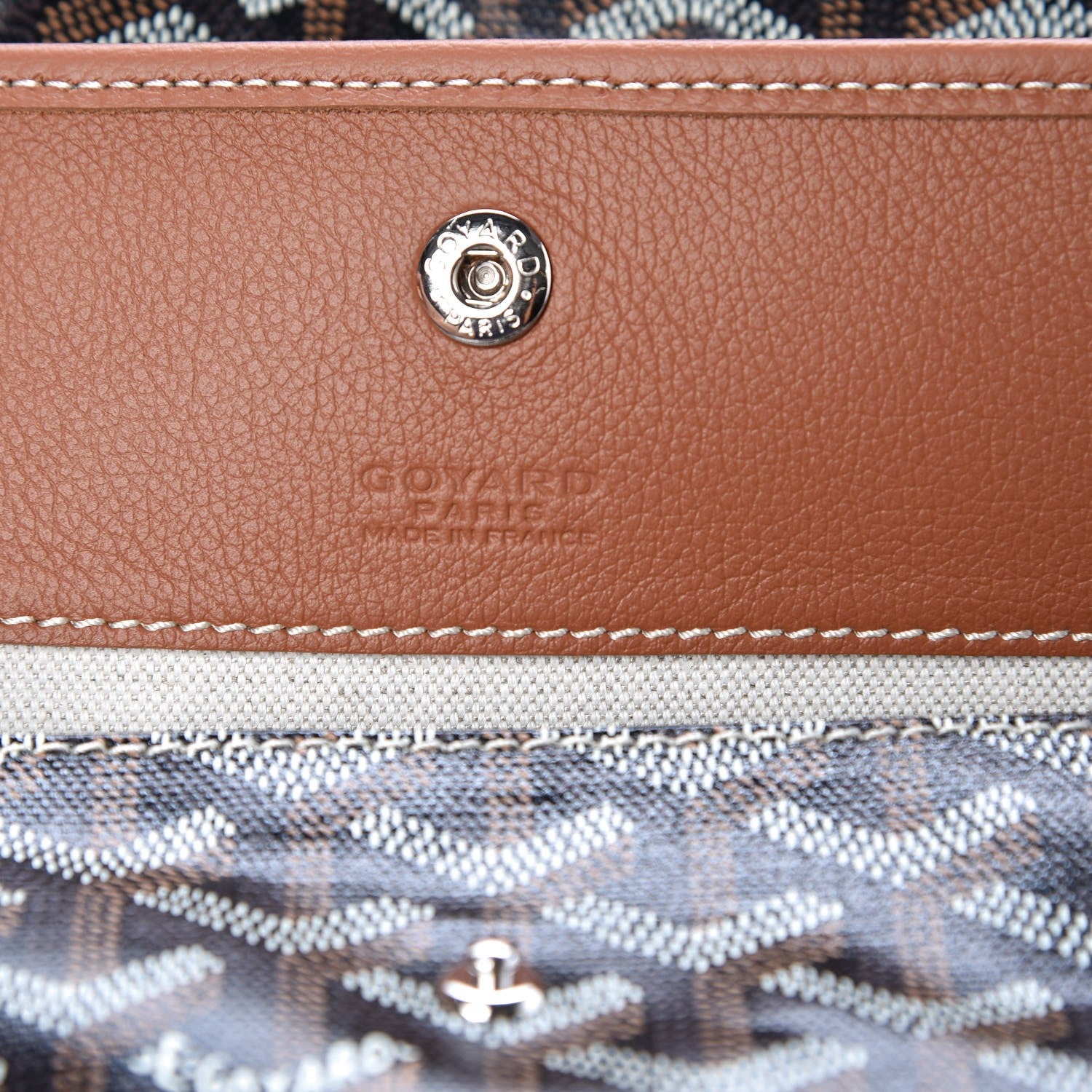 Goyard Goyardine Saint Louis PM Black Gold 7 of 8