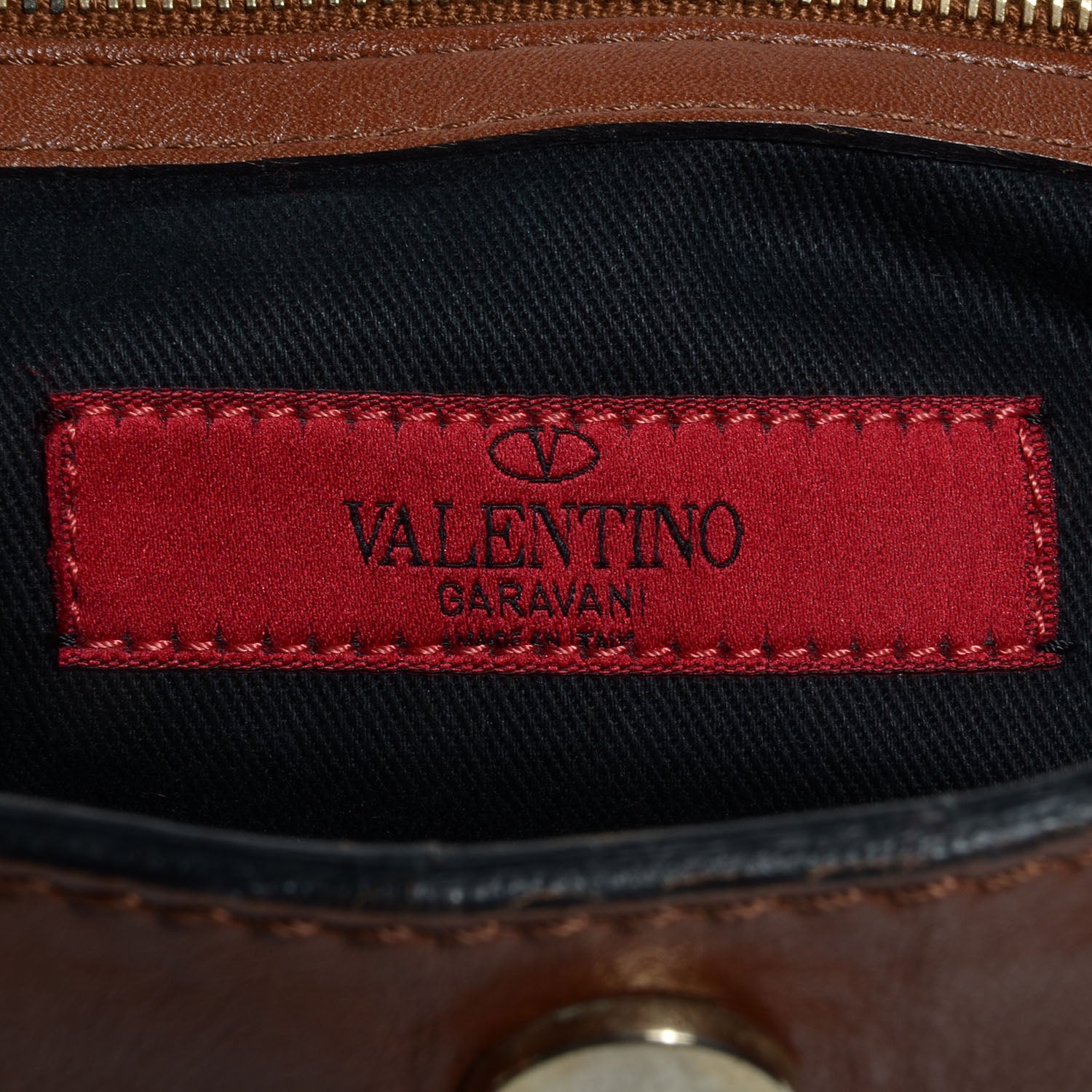 Valentino Garavani Calf Hair Leopard Print Medium Aphrodite Bow Satchel 6 of 9