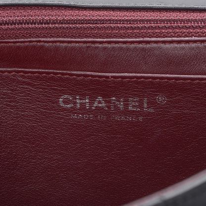 Chanel Lambskin Quilted Jumbo Single Flap Black 6 of 8