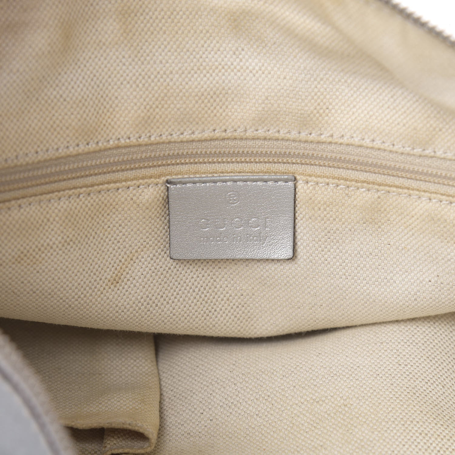 Gucci Guccissima Small D Ring Messenger Silver 6 of 19