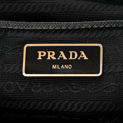 Prada Saffiano Medium Galleria Double Zip Tote Black 6 of 10