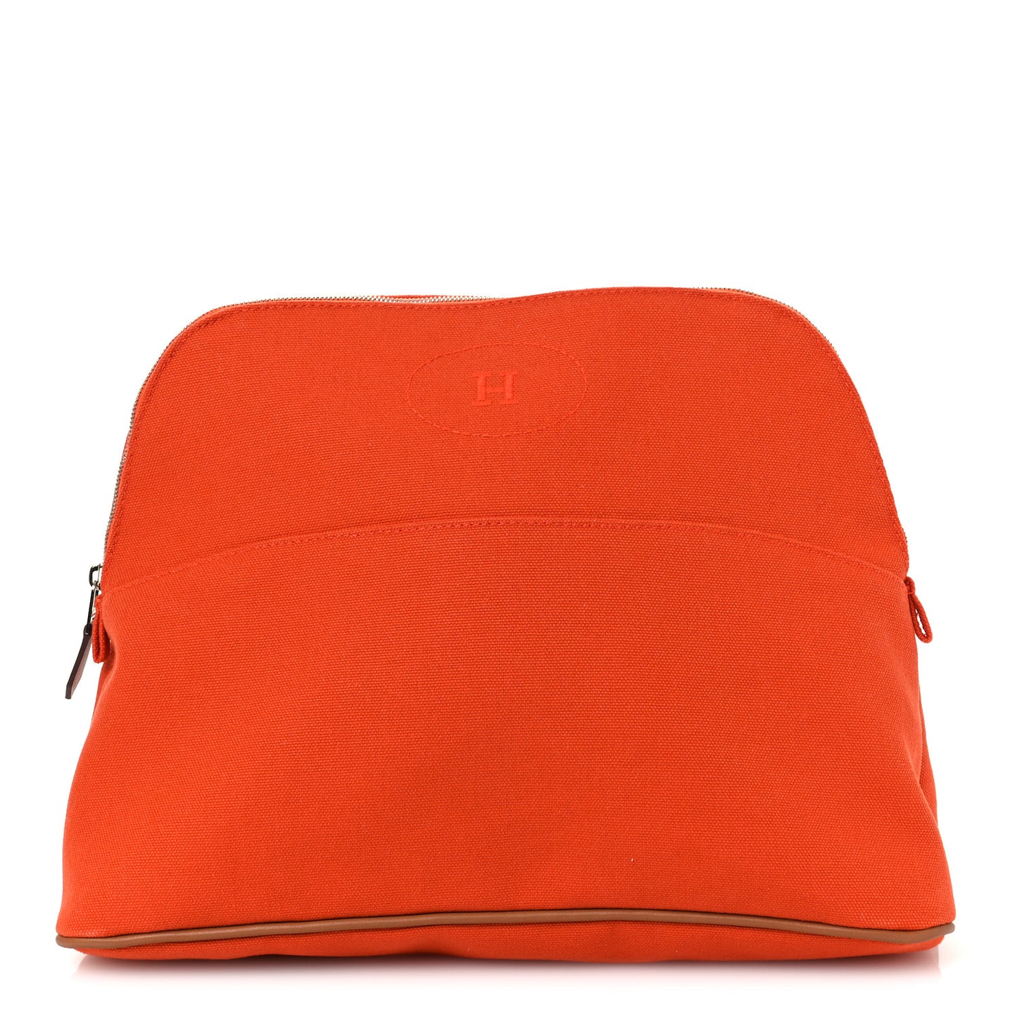 Cotton Canvas Bolide Travel Cosmetic Pouch Feu