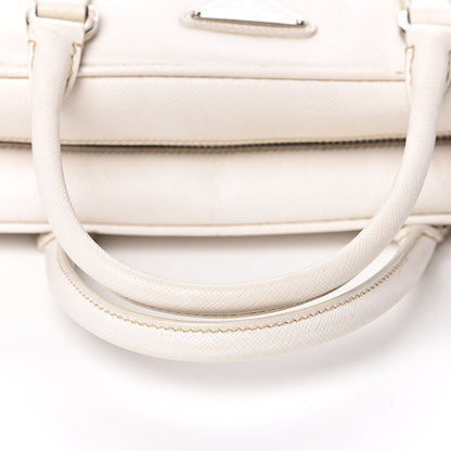 Prada Saffiano Lux Small Tote Bianco 11 of 18