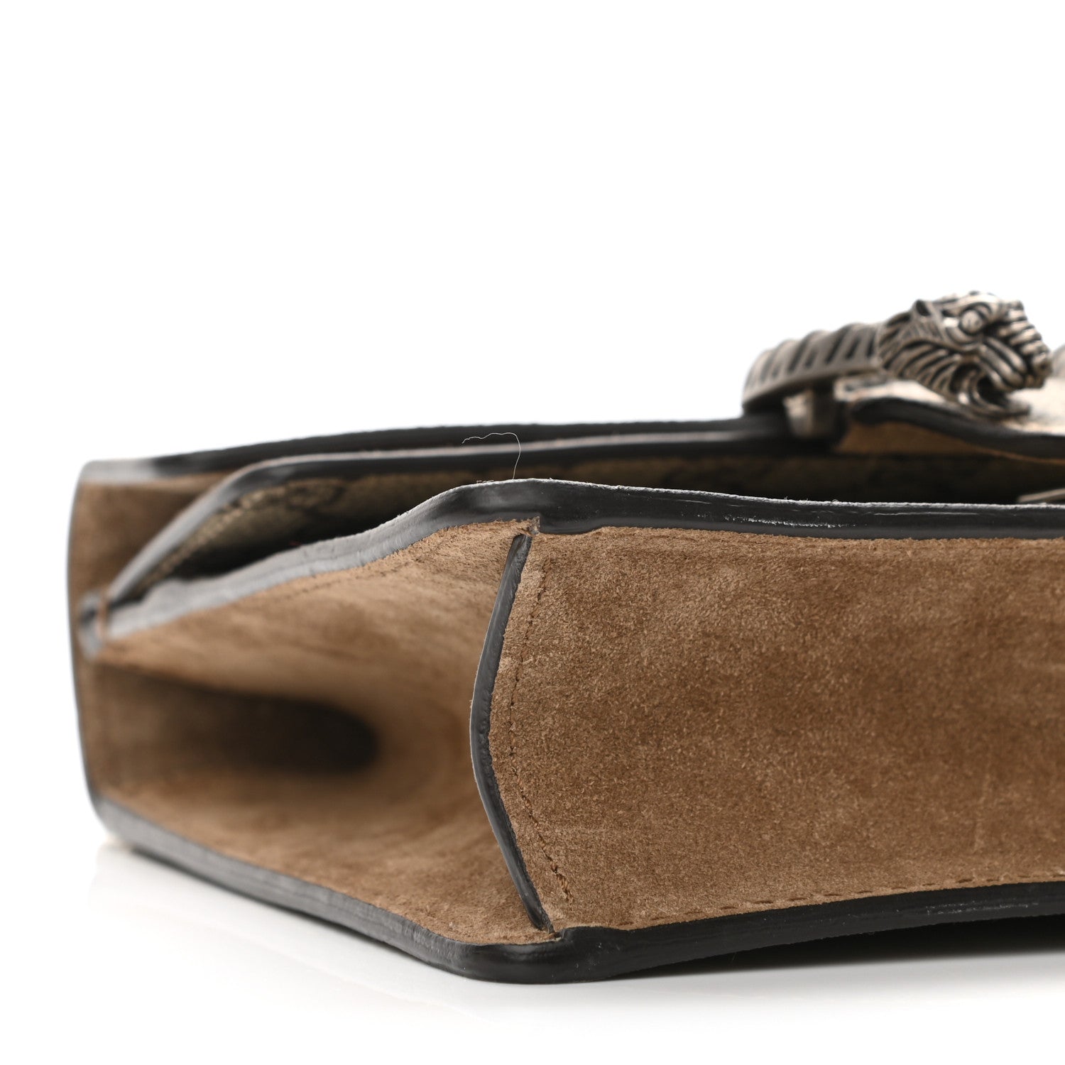 Gucci GG Supreme Monogram Mini Dionysus Shoulder Bag Taupe 9 of 10