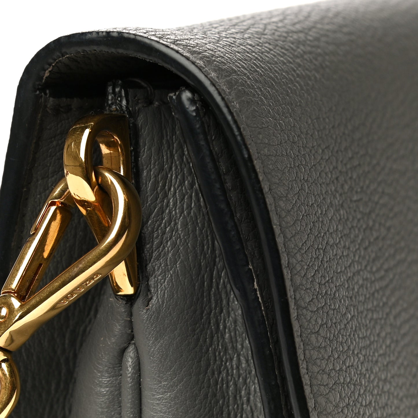 Vitello Daino Crossbody Flap Marmo