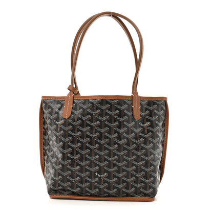 Goyard Goyardine Reversible Mini Anjou Black Gold 1 of 20