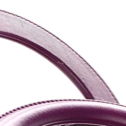 Christian Dior Lambskin Cannage Medium Lady Dior Purple 14 of 15