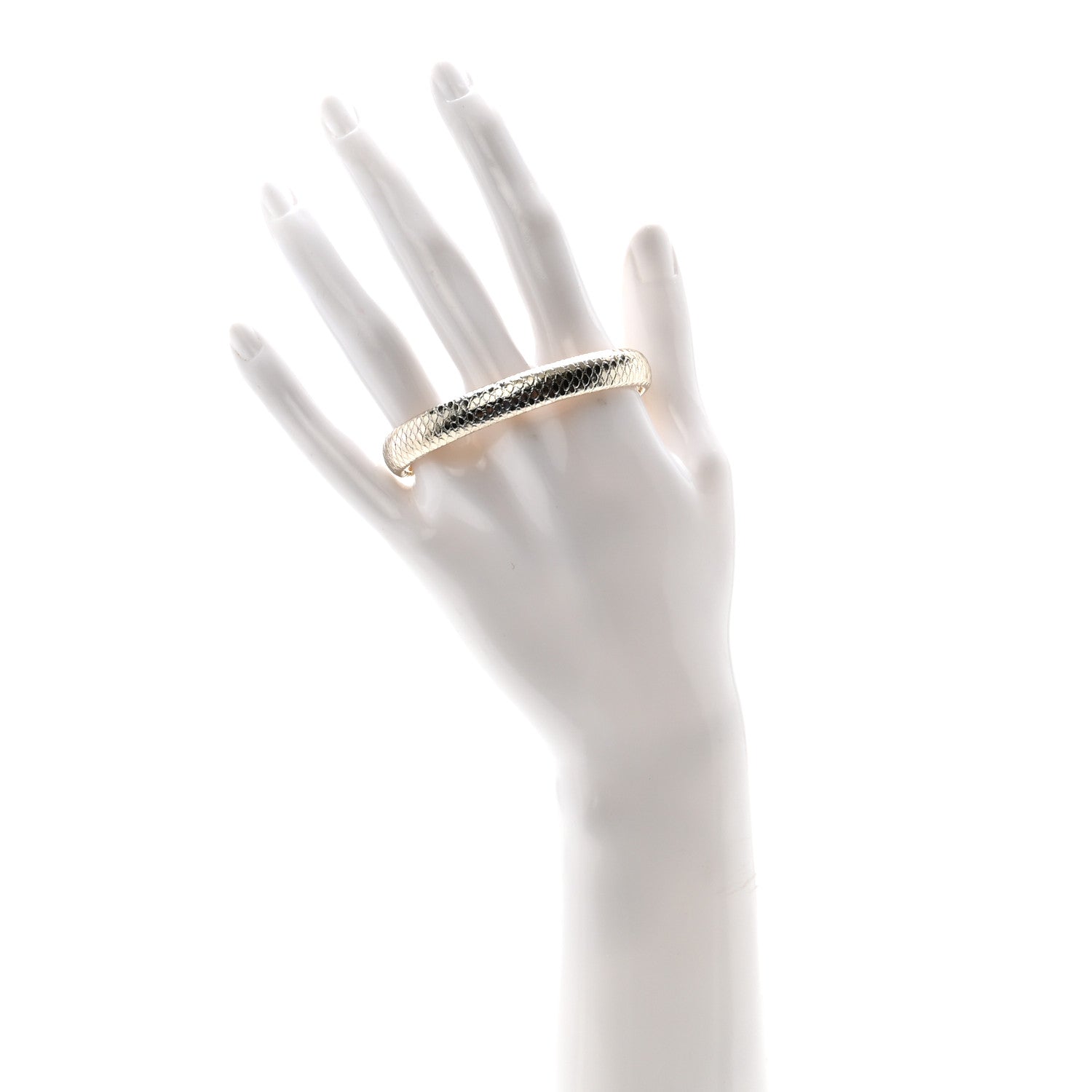Bulgari Metallic Karung Serpenti Forever Bracelet Gold 2 of 5