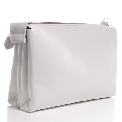 Celine Lambskin Knotted Bag White 3 of 10
