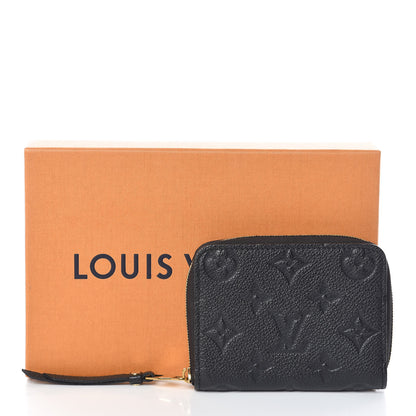 Louis Vuitton Empreinte Zippy Coin Purse Black 7 of 7