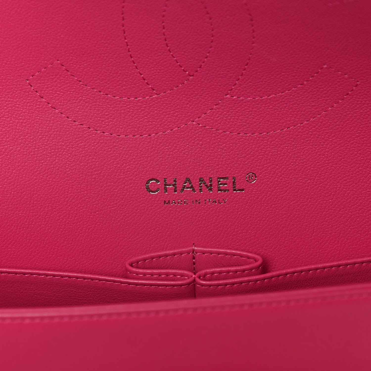 Chanel Lambskin Quilted Jumbo Double Flap Dark Pink 5 of 10