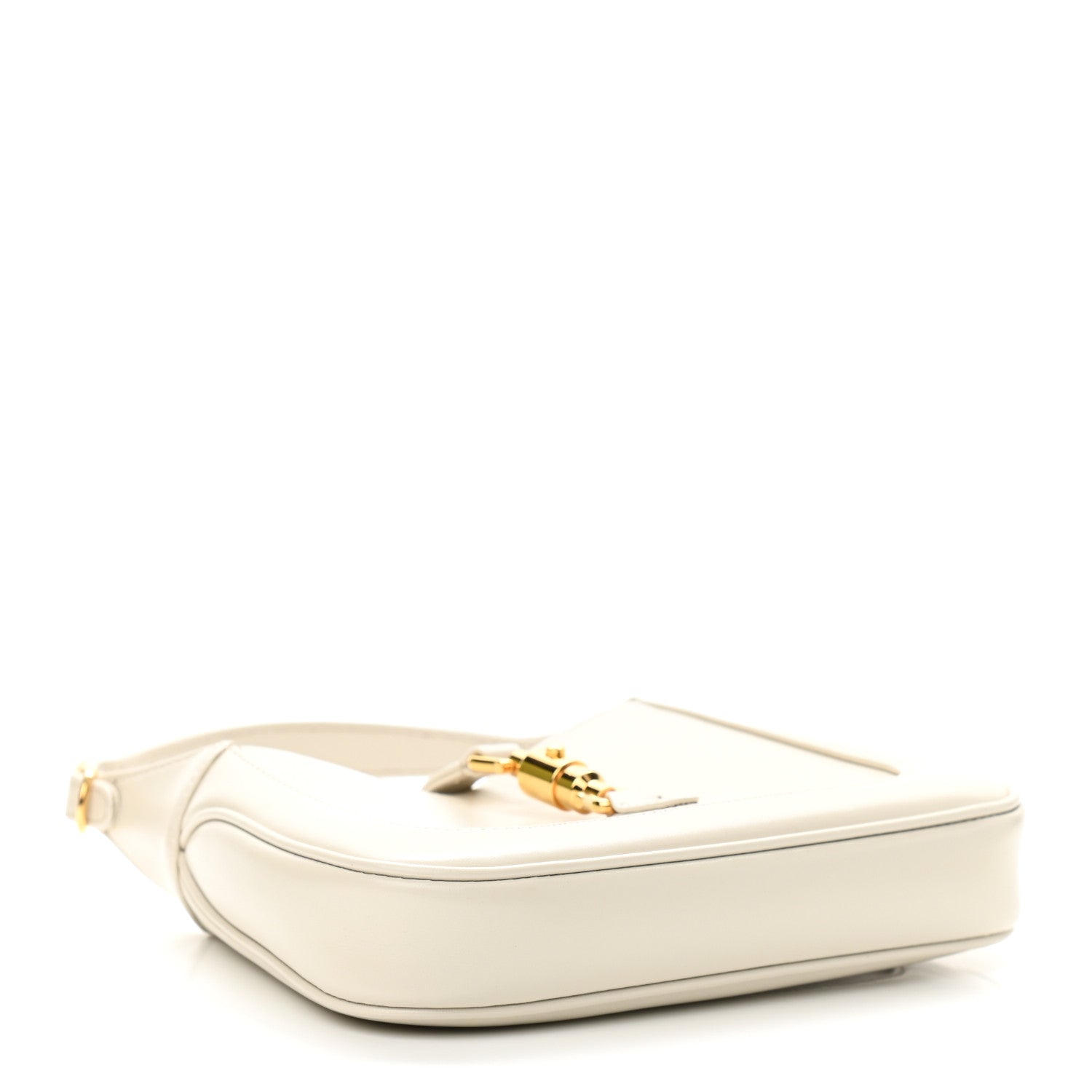Gucci Boarded Dyana Lux Calfskin Mini Jackie 1961 Hobo Mystic White 4 of 11