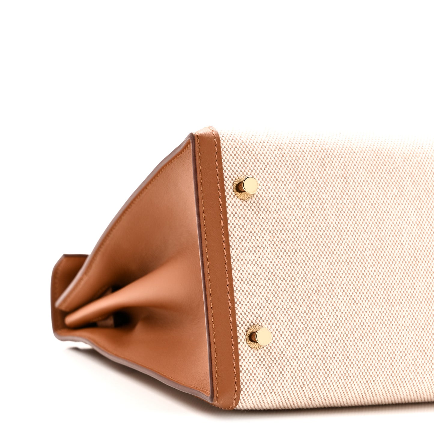 Toile H Swift Kelly Sellier 28 Ecru Gold