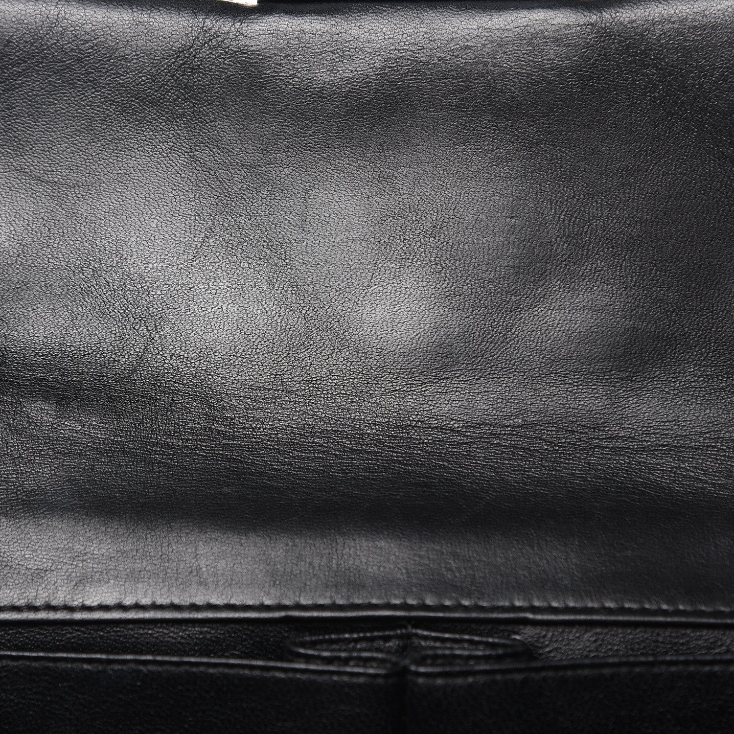 Chanel Lambskin Quilted East West Flap Black 11 of 13