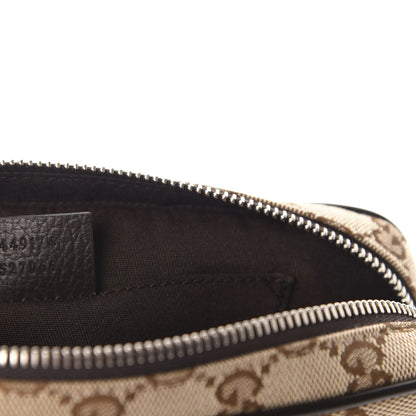 Gucci Monogram Belt Bag Dark Brown 8 of 10