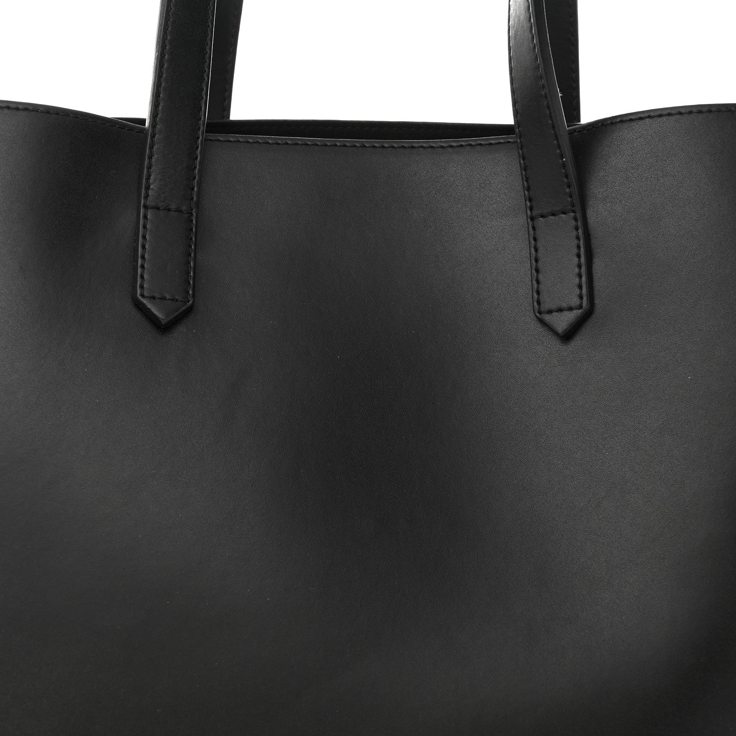 Givenchy Calfskin Logo Debossed Medium Shopper Tote Black 8 of 15