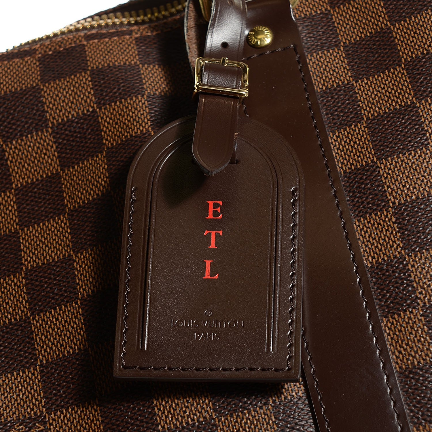 Louis Vuitton Damier Ebene Keepall Bandouliere 55 8 of 8