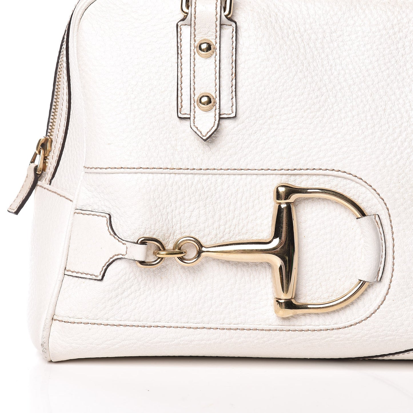 Calfskin Hasler Boston White