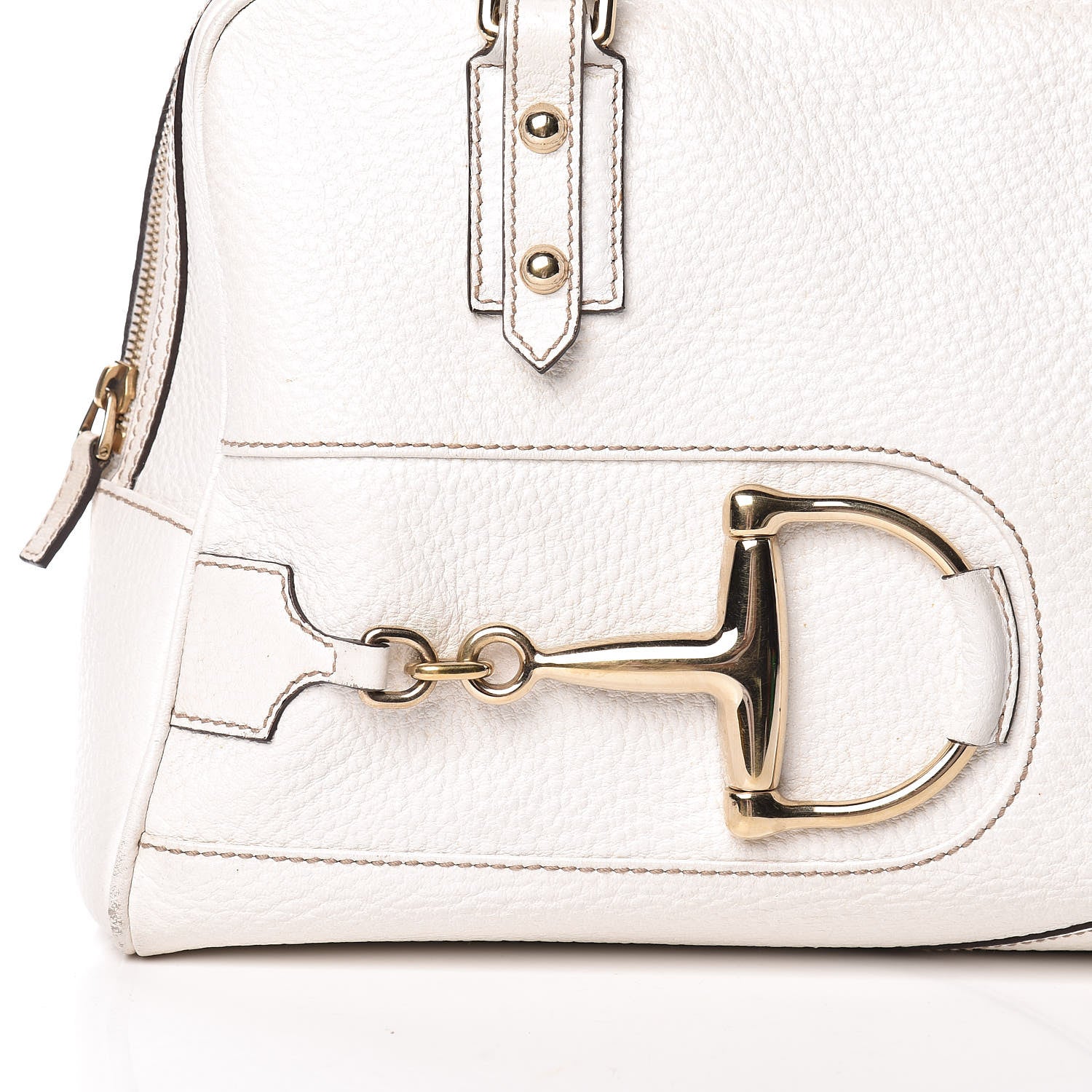 Gucci Calfskin Hasler Boston White 13 of 13