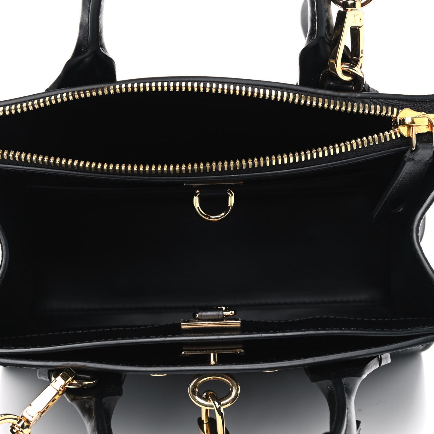 Calfskin City Steamer Mini Black