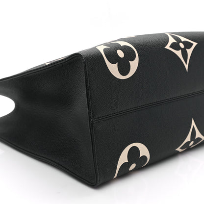 Louis Vuitton Empreinte Monogram Giant Onthego GM Black Beige 8 of 9