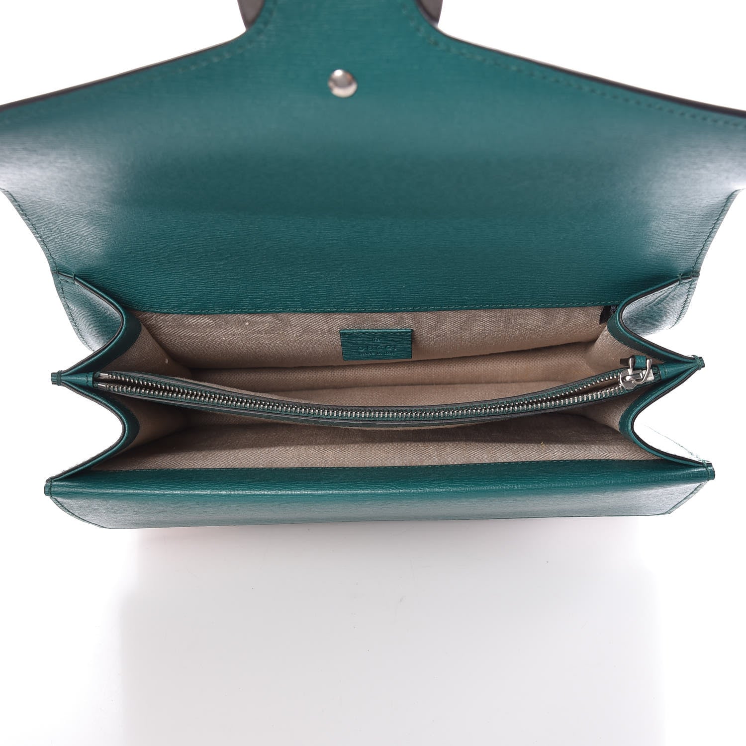 Gucci Calfskin Blooms Print Medium Dionysus Shoulder Bag Bright Emerald Multicolor 5 of 9