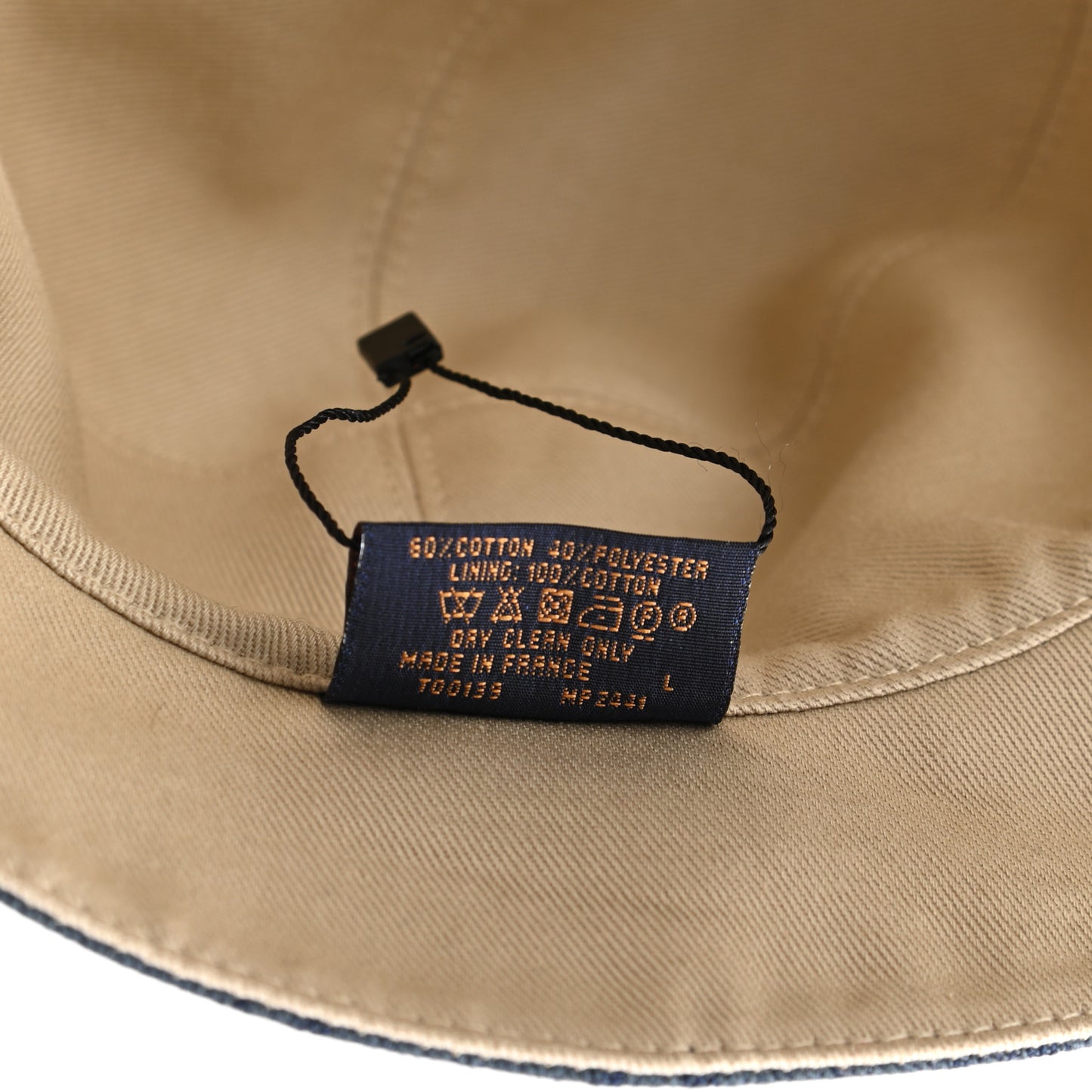 Monogram Denim Reversible Bucket Hat L