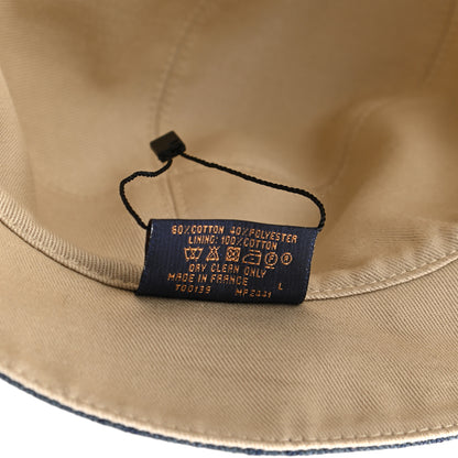 Louis Vuitton Monogram Denim Reversible Bucket Hat L 10 of 15