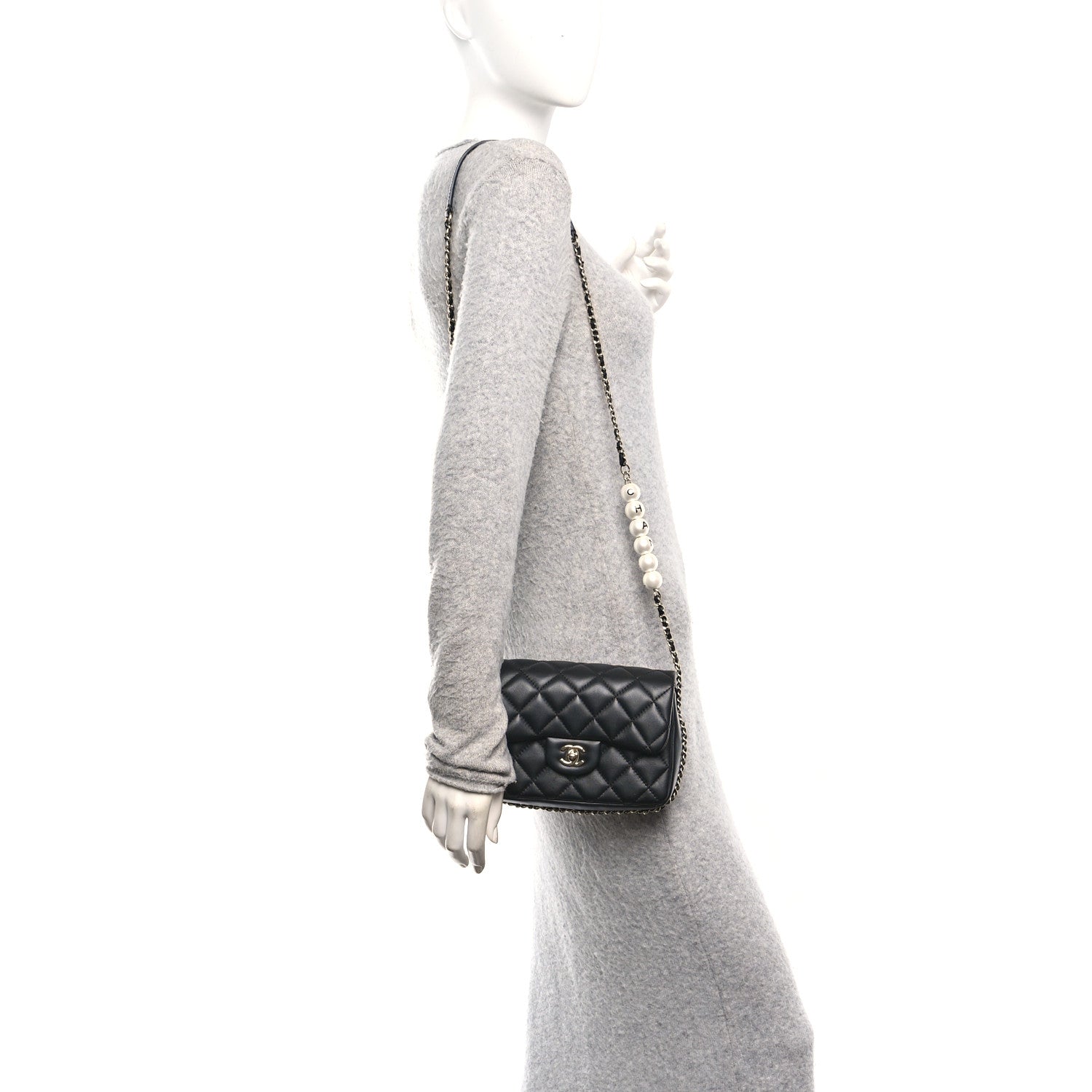 Chanel Lambskin Quilted Small My Precious Flap Black 2 of 11