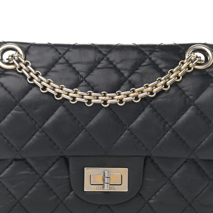 Chanel Aged Calfskin Quilted 2.55 Reissue 224 Flap Black 7 of 18