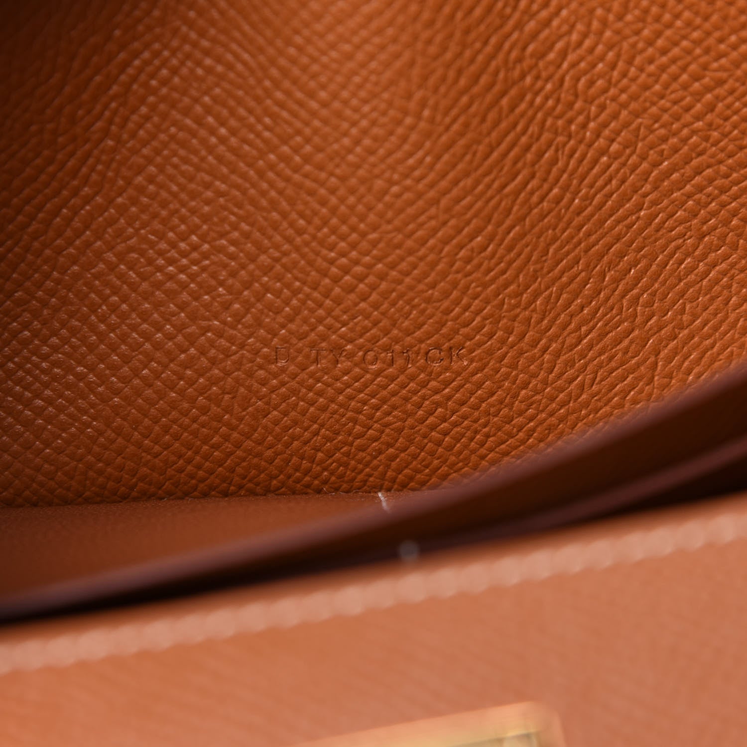 Hermes Epsom Kelly Longue Wallet Gold 7 of 9