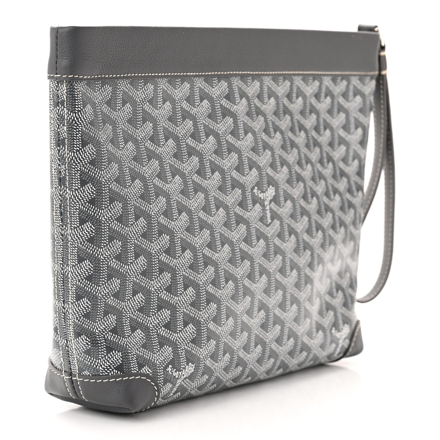 Goyardine Conti Pouch Grey