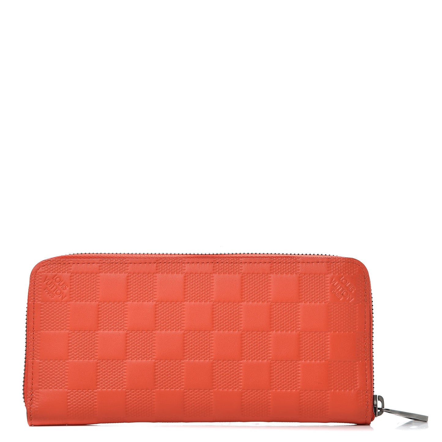 Damier Infini Zippy Vertical Wallet Magma