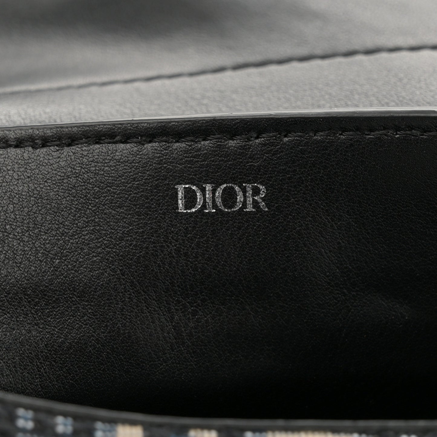 HOMME Oblique Saddle Belt Bag Blue